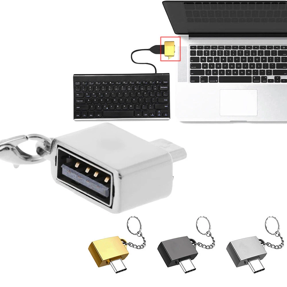 Адаптер кабель для передачи данных Type c U Disk Micro USB OTG переходник iPhone расширитель