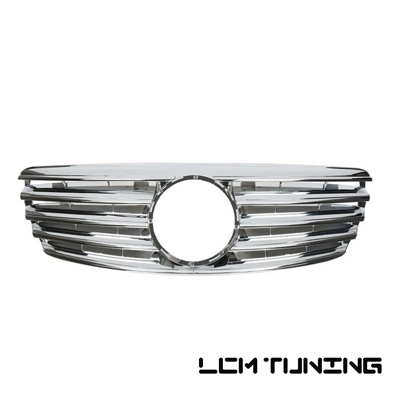 CL стиль ABS черный/серебристый/белый/Хромированный передний бампер решетка для