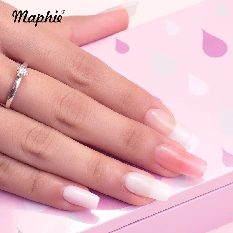 Maphie 4 шт/лот Удлинительный УФ гель АРТ наборы для ногтей длительный прозрачный