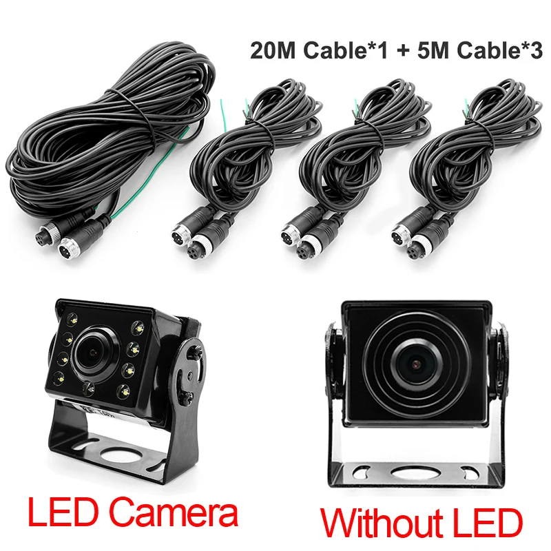 DC 12-36 в TFT lcd HD AHD 1920*1080P автомобиль MP5 автомобиль 4CH DVR видео рекордер монитор для грузовика Ван автобус парковочная камера система