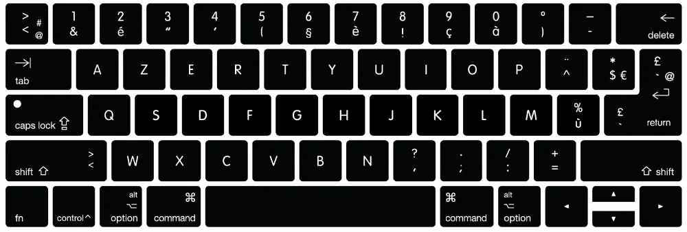 Защитный чехол для клавиатуры Macbook Pro 13 15 с сенсорной панелью A1706 | Компьютеры и