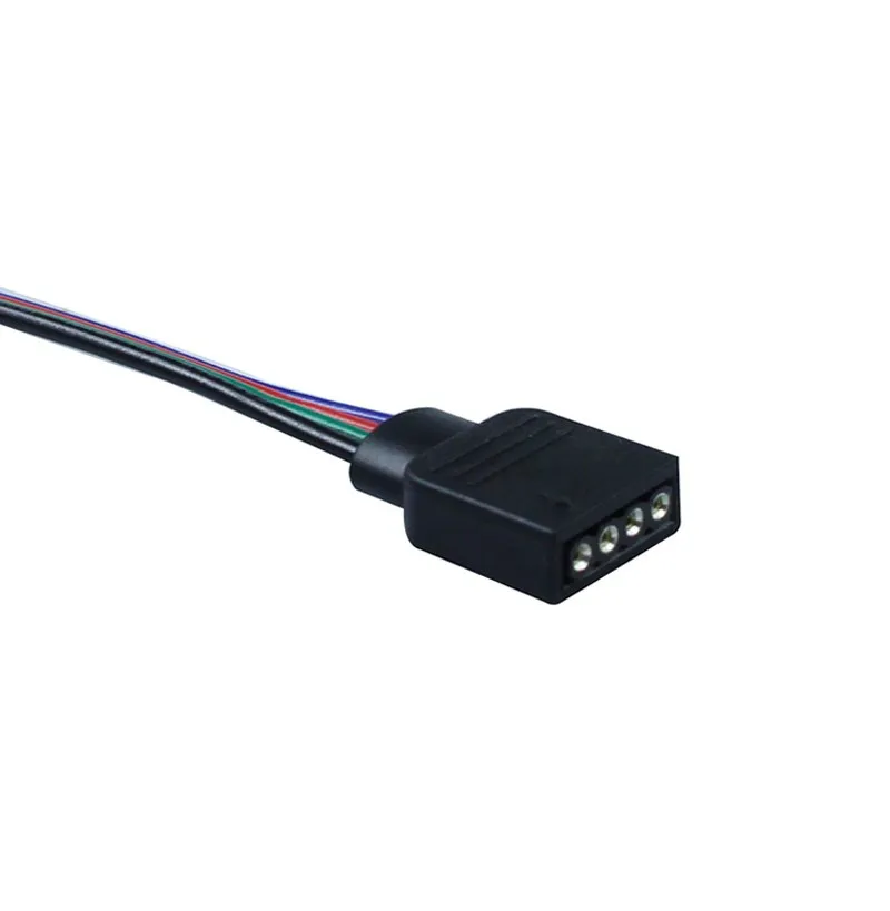 10 шт. 4pin RGB Женский светодиодный разъем см удлинитель провода кабель для 3528/5050 Corlor