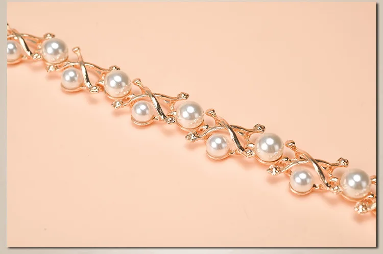 See Orange Summer Dress Pearl Beads Belt Metal Belt for women Designer Japanese Sweet Belt Dress Coat Accessories SO4112