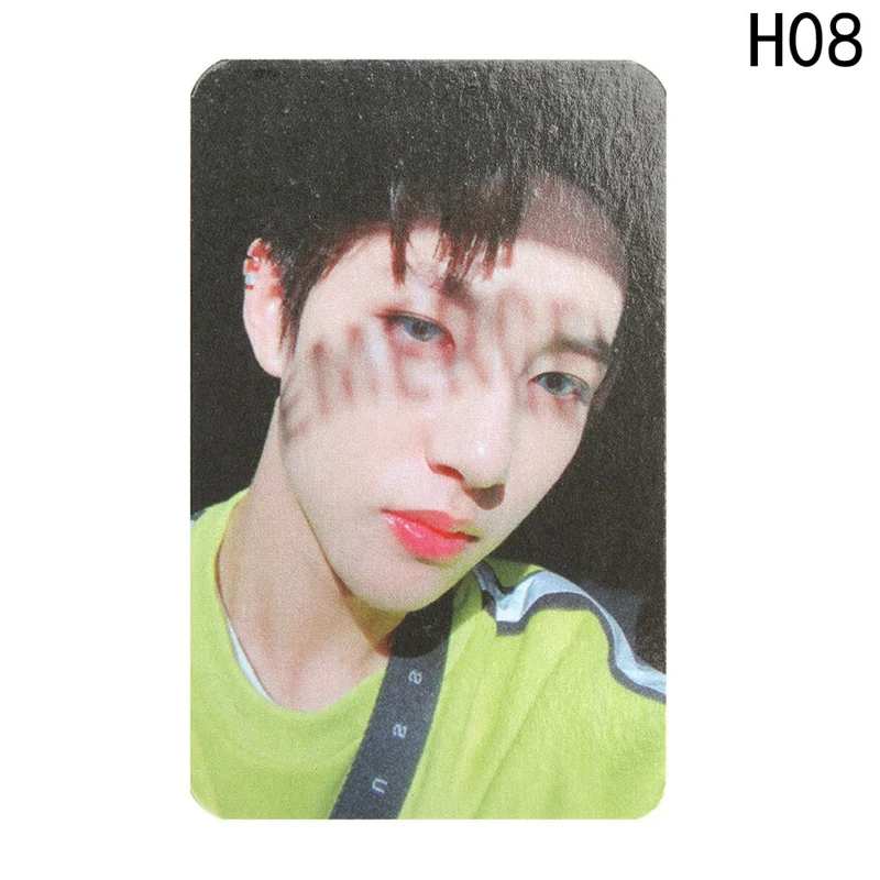 H08 Эмпатия бумага новое поступление популярная многоцветная версия NCT 127 плакат карта автограф Фотокарта самодельные фото карты - Цвет: H08
