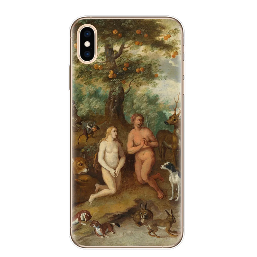 Чехол для телефона RUIXKJ с изображением дворца Версаля Сотворение Адама iPhone 8 7 6 6S