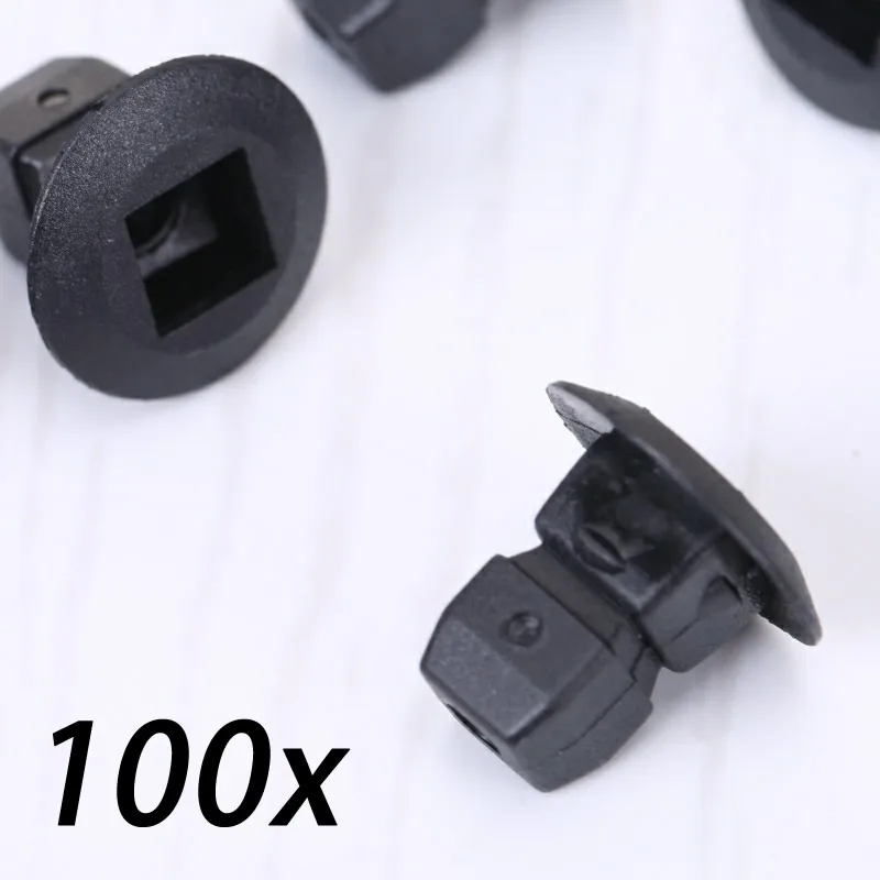 100 шт. Гайки-замки для расширения шайбы бампера, крепежные зажимы, защитные щитки N90833801 N908-338-01 для Audi A3 Caddy Golf on.