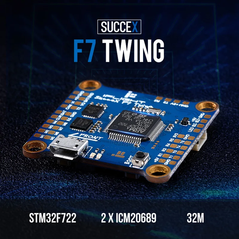 1 шт. пульт управления полетом iFlight sucex F7 TwinG FPV двойной гироскоп OSD 5 В/3 А BEC/8 портов