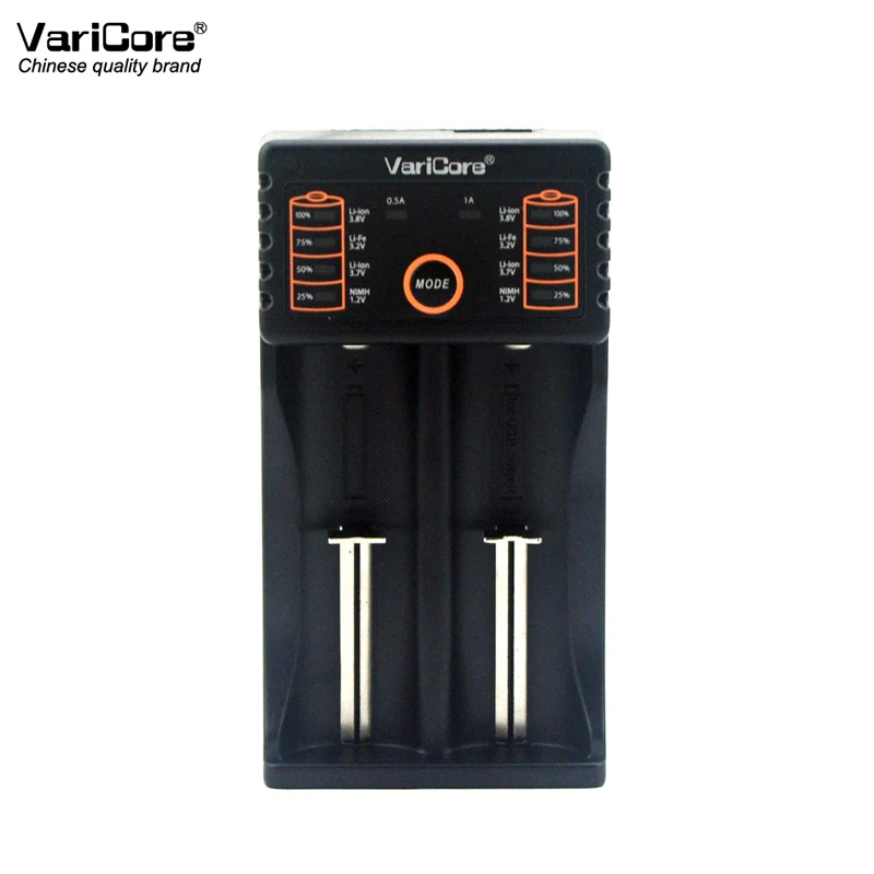 Зарядное устройство VariCore U4 V10 V20I 18650 1,2 в 3,7 в 3,2 в AA/AAA 26650 NiMH литий-ионный аккумулятор умное зарядное устройство 5 в 2 а штепсельная вилка EU/US/UK - Цвет: V20I And USB Cable
