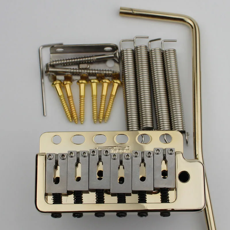 Новый тромольный мост Wilkinson WVP6 Gold седла из нержавеющей стали + блок цинка | Отзывы и видеообзор