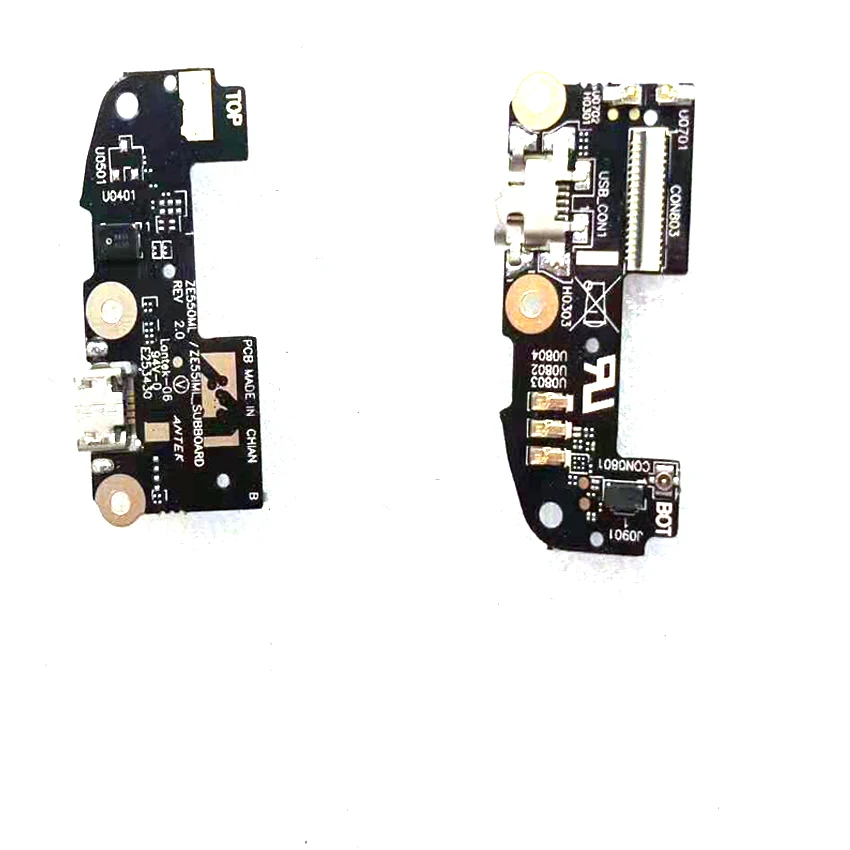 10 шт. для ASUS ZenFone 2 ZE550ML ZE551ML USB зарядный порт док разъем плата гибкий кабель