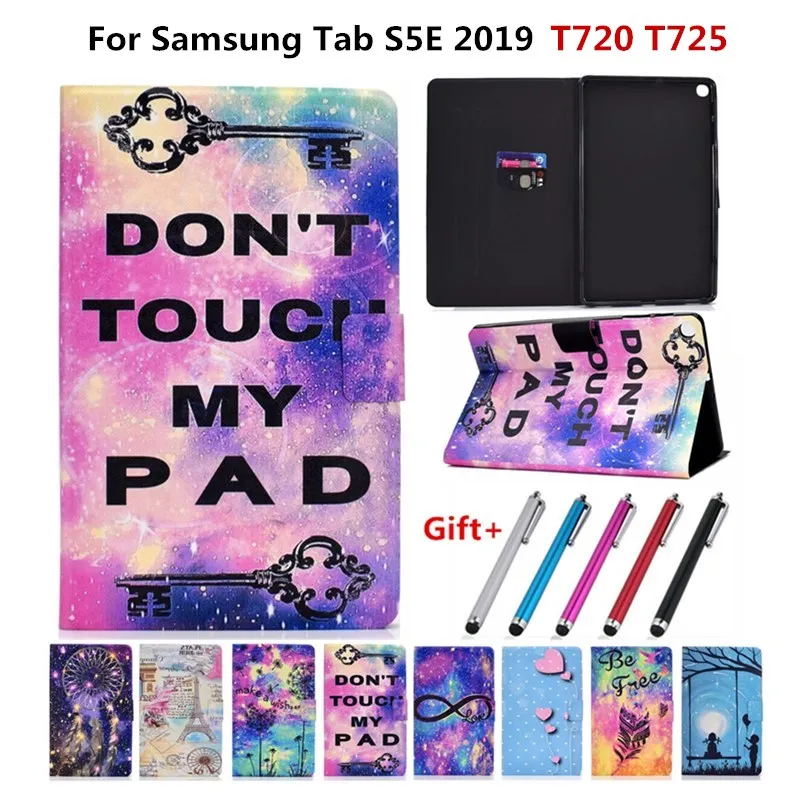 

Роскошный чехол для планшета из искусственной кожи с подставкой для Samsung Galaxy Tab S5E 2019