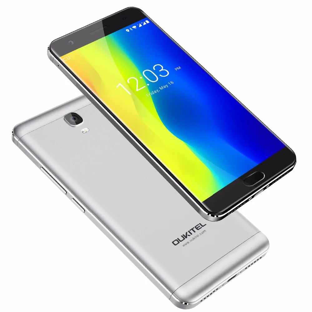 Оригинальный Oukitel K6000 плюс 6080 мАч 12 В/2A Quick Charge 5 дюймов Android 7 0 MTK6750T Octa Core 4 г