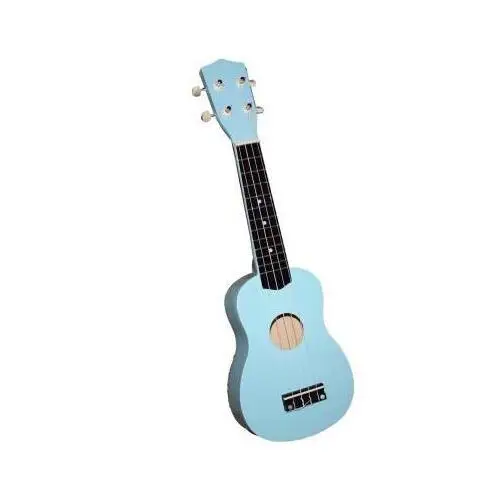 LightBlue 21 дюймов Гавайские гитары укулеле деревянная нейлоновая струнная гитара портативный размер Ukelele музыкальный инструмент для начинающих детей подарок для детей UK001 - Цвет: LightBlue