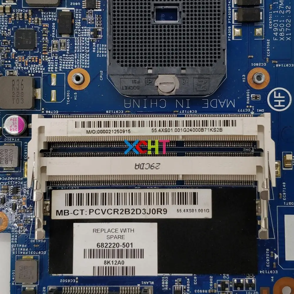 Материнская плата для ноутбука hp ENVY DV7 DV7-7000 Series 682220-501 682220-001 A70M