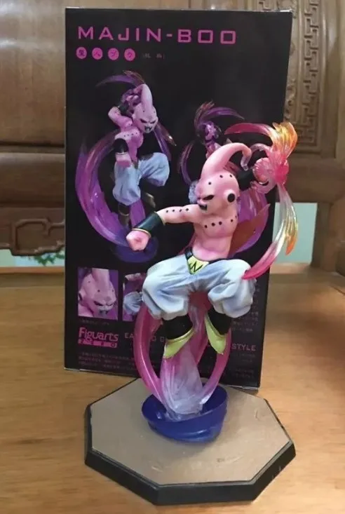 Dragon Ball Z Majin Buu Goku Fighter конечной формы стоящий вер. ПВХ фигурка DBZ Goku Buu модель 18 см
