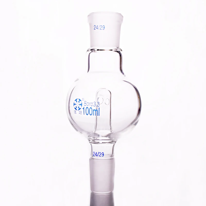 Splashproof лампы стандартный заземляющий рот емкость 100 мл шарнир 24/29 + брызгоупорный