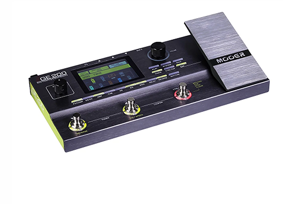 MOOER GE200 Amp моделирование мульти эффекты 55 Высокое качество модели усилителя