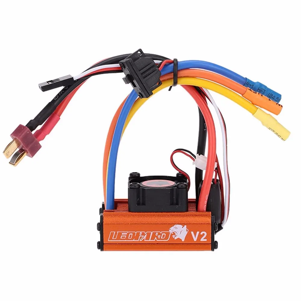 SKYRC LEOPARD 60A ESC бесщеточный контроллер скорости для 1/10 RC автомобиля грузовика|brushless
