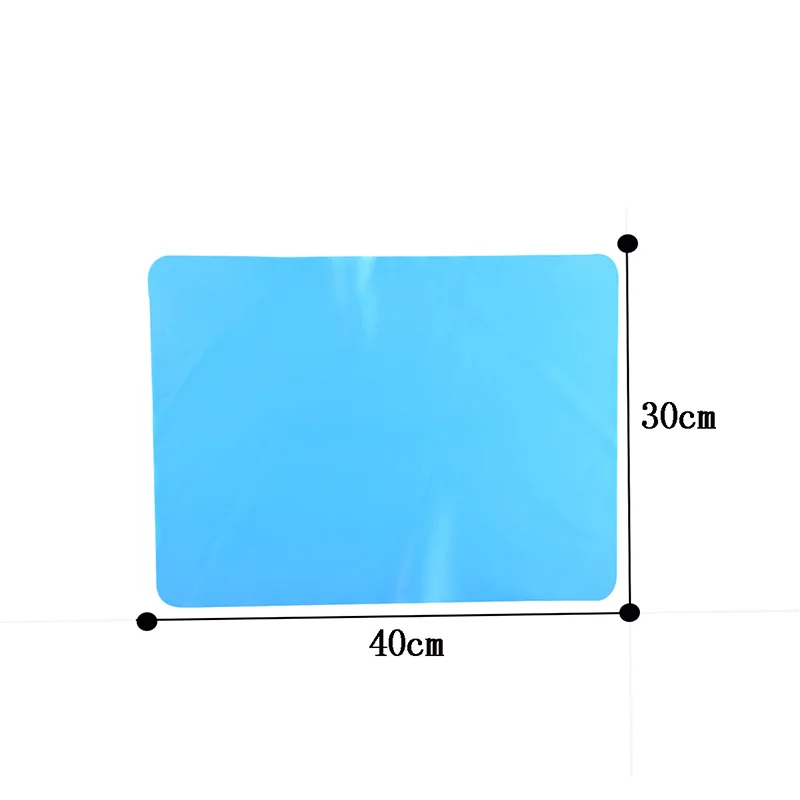 30 см * 40 Красочный антипригарный силиконовый коврик для выпечки печь