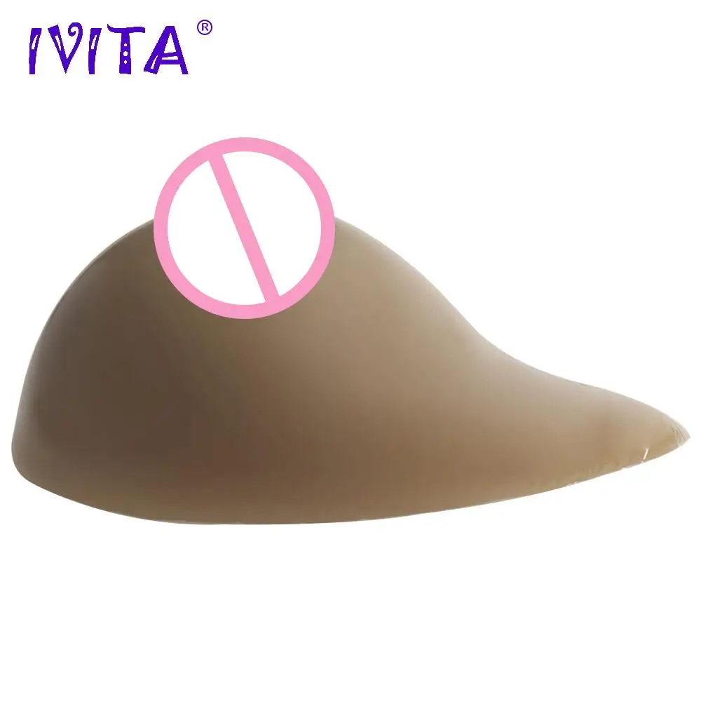 IVITA 3200 г спиральные накладные груди искусственные силиконовые формы для