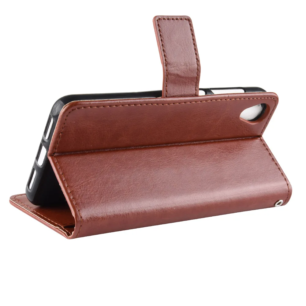 Asus ZenFone Live L1 Case on Flip 5.5 inch Wallet Leather Book for ZA550KL Cover | Мобильные телефоны и аксессуары