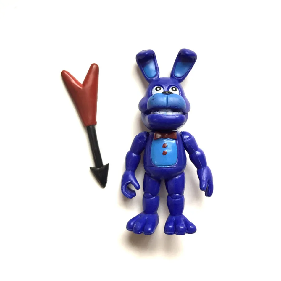 12 шт./лот полуночные шаровары FNAF Bonnie Freddy Fazbear Bear Night At игрушки Фигурки Коллекция