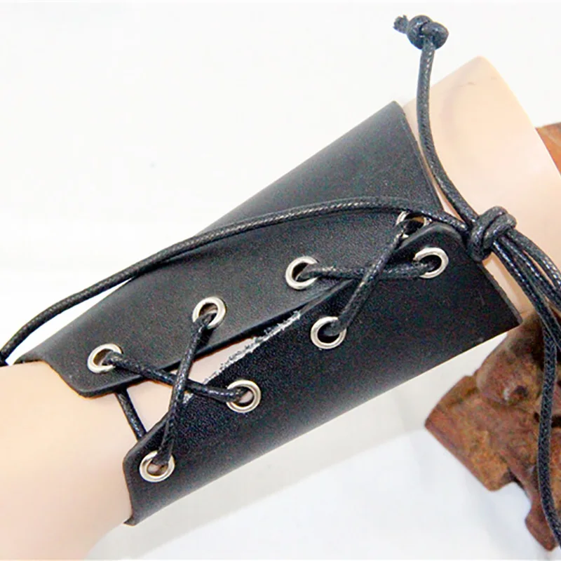 1 шт. Мужской винтажный Защитный Браслет на завязках |