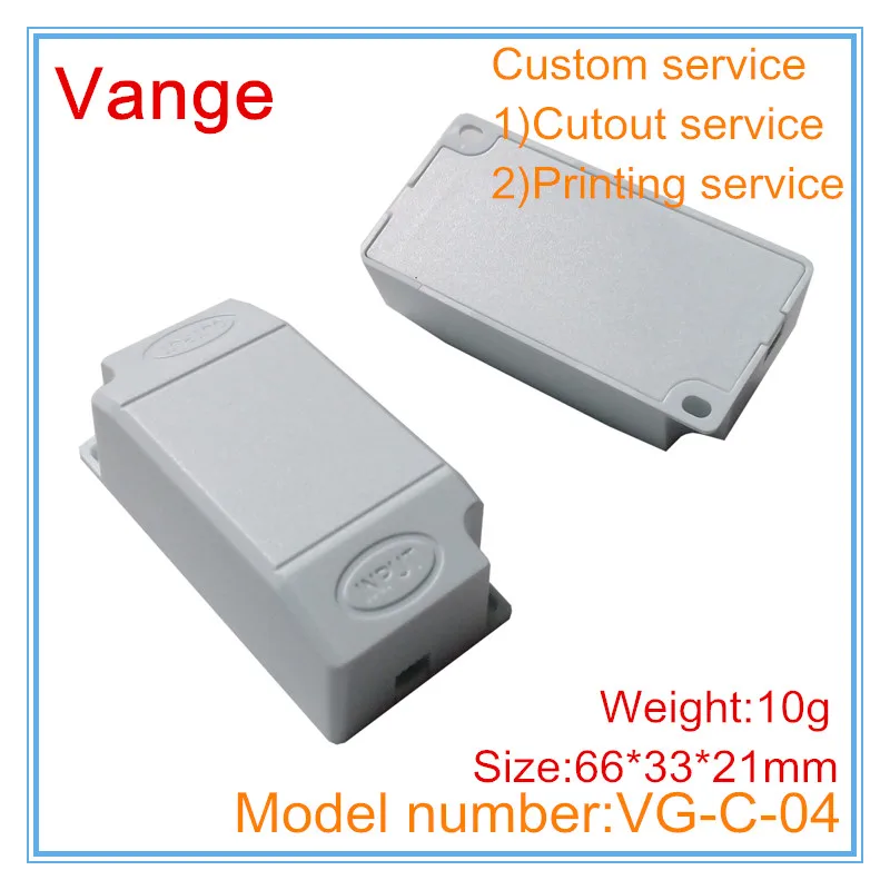 10 шт./лот экструдированный пластиковый корпус светодиодный драйвер блок питания