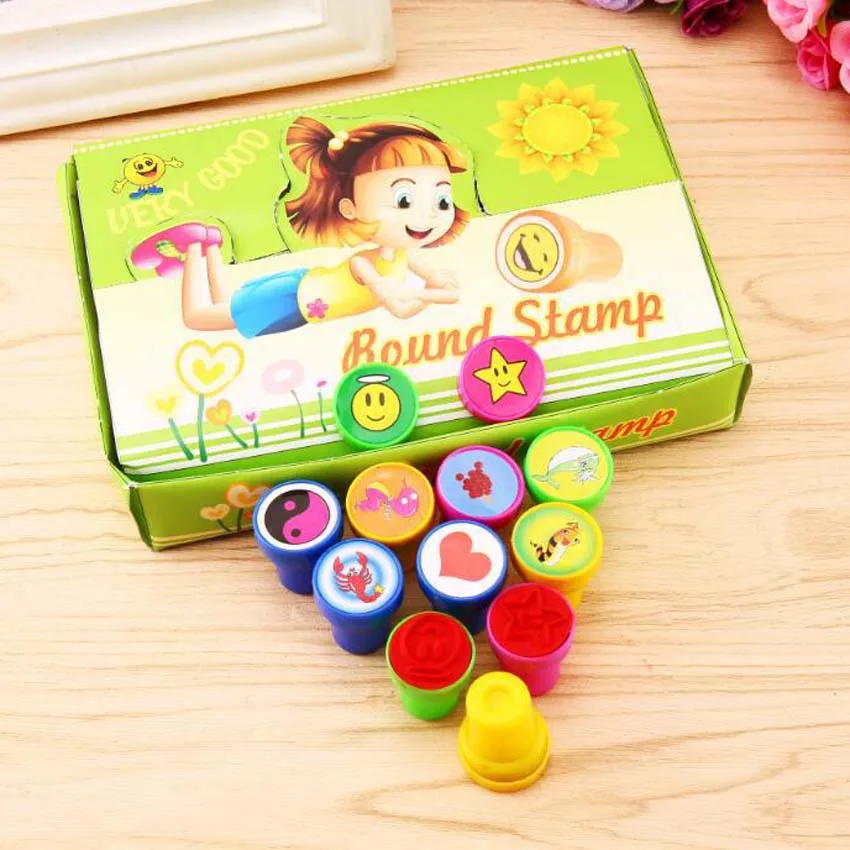 60 шт. Мультфильм Животных Лягушка Кролик уплотнение штампа печать учителя