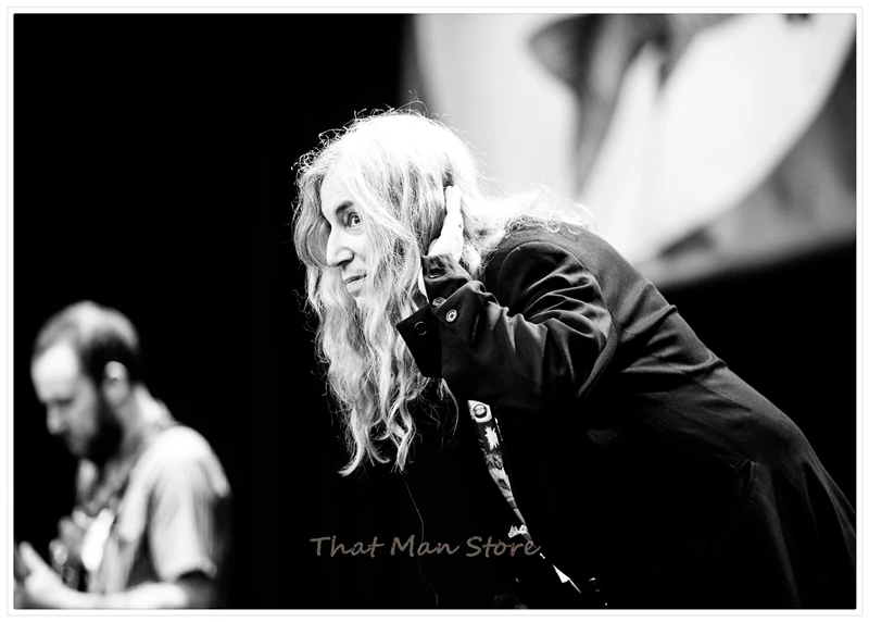 Rock poetess Patti Smith on the Woodstock/Классический Ностальгический плакат/плакат из белой