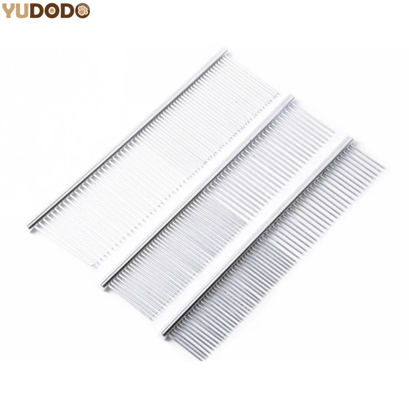 3 размера нержавеющая сталь собачья булавка для домашних животных расческа