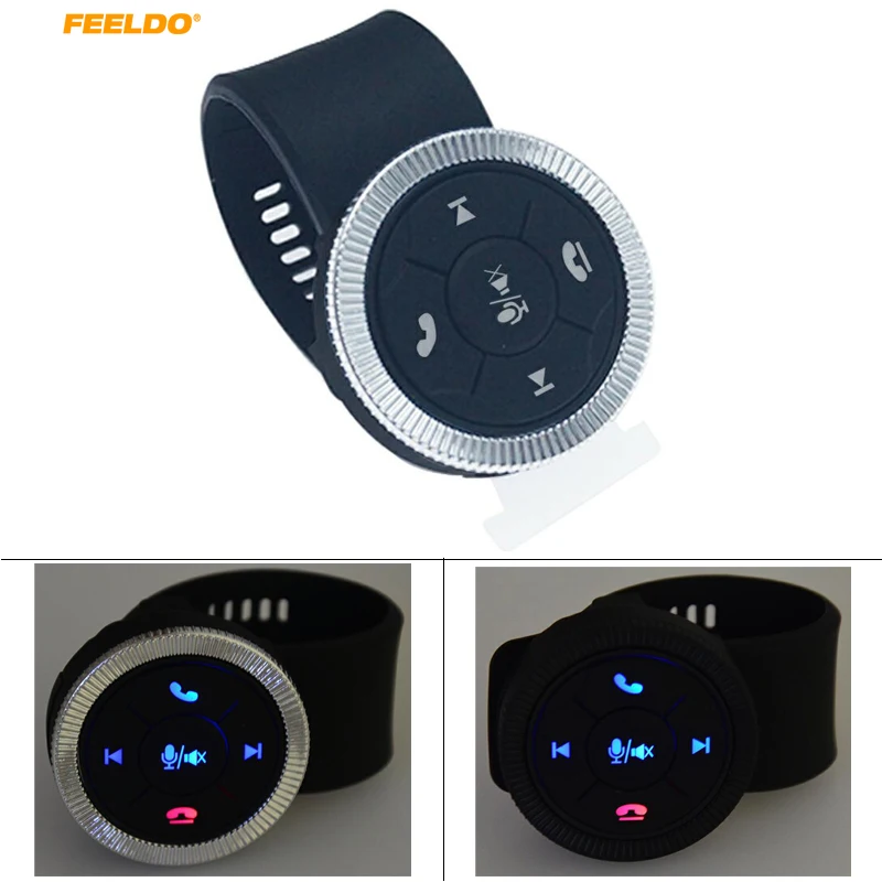 

MOTOBOTS 20Set New 7-Key Car Wireless Steering Wheel Control Button With Resin Strap For Car Android DVD/GPS Navigation Player