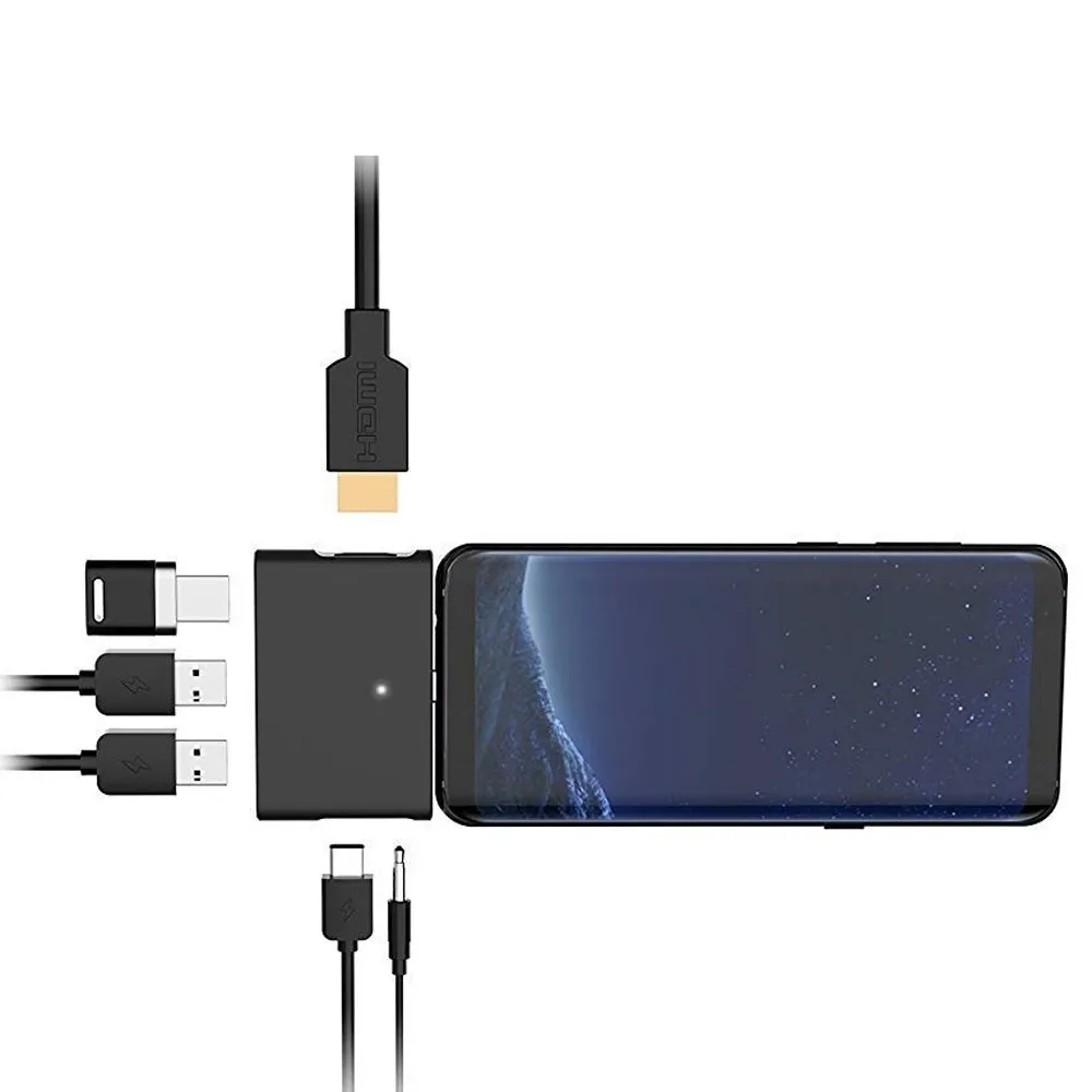 Док станция Dex для Samsung Galaxy Note 8 S8 S9 USB Type C адаптер концентратора с 4K HDMI аудио MacBook