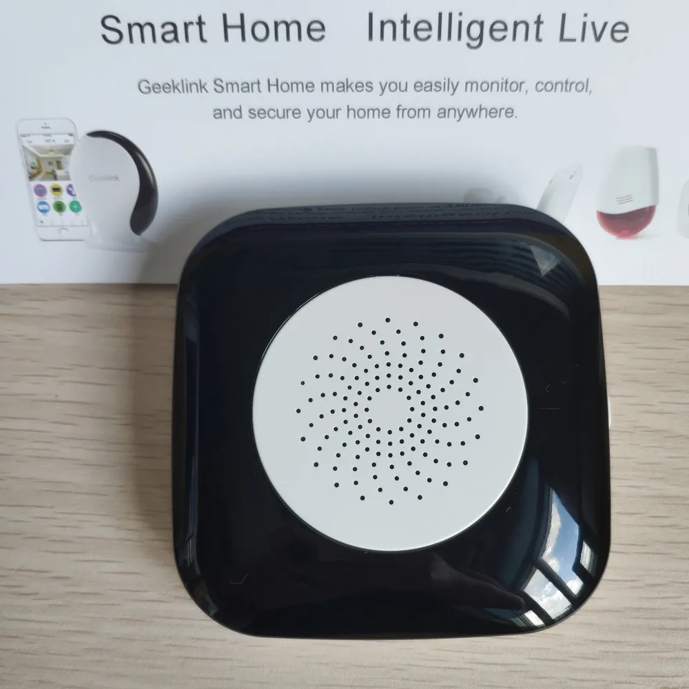 Geeklink умный дом Мини WiFi+ IR+ RF приложение пульт дистанционного управления Лер AC tv Сири, голосовой контроль для Amazon Alexa Google Home стандарт США ЕС
