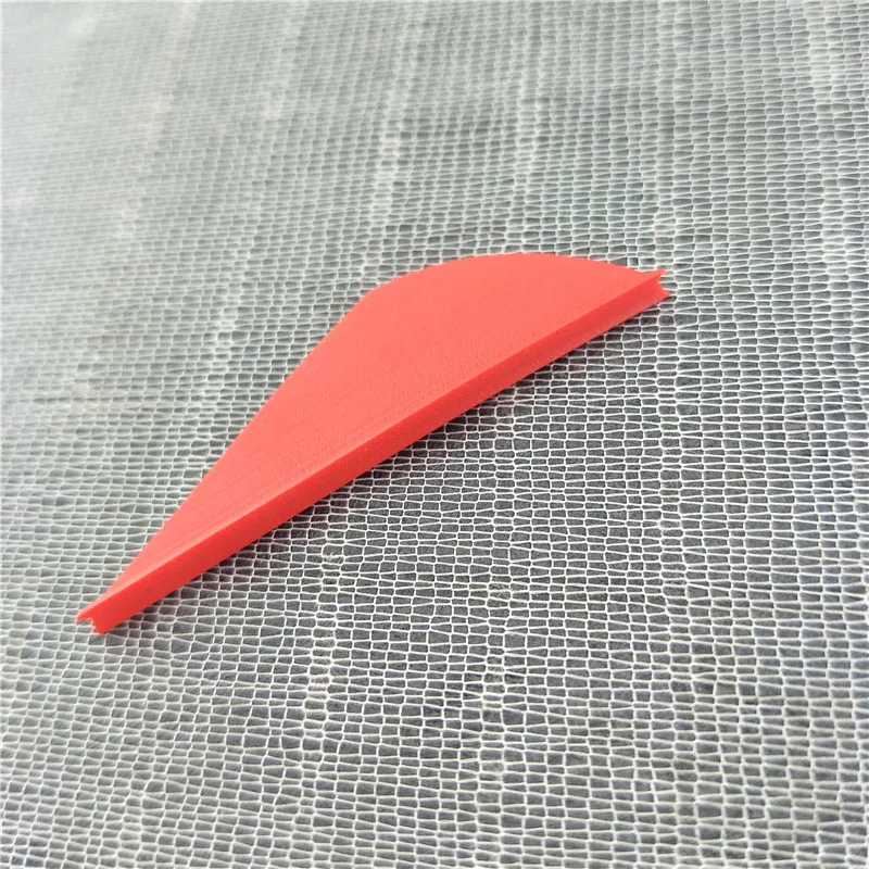60pcs Archery 2 Inch Plastic Arrow Feather Vanes Fletching Hunting Rubber Fleted Drop Shape Right Wing Accessories | Спорт и