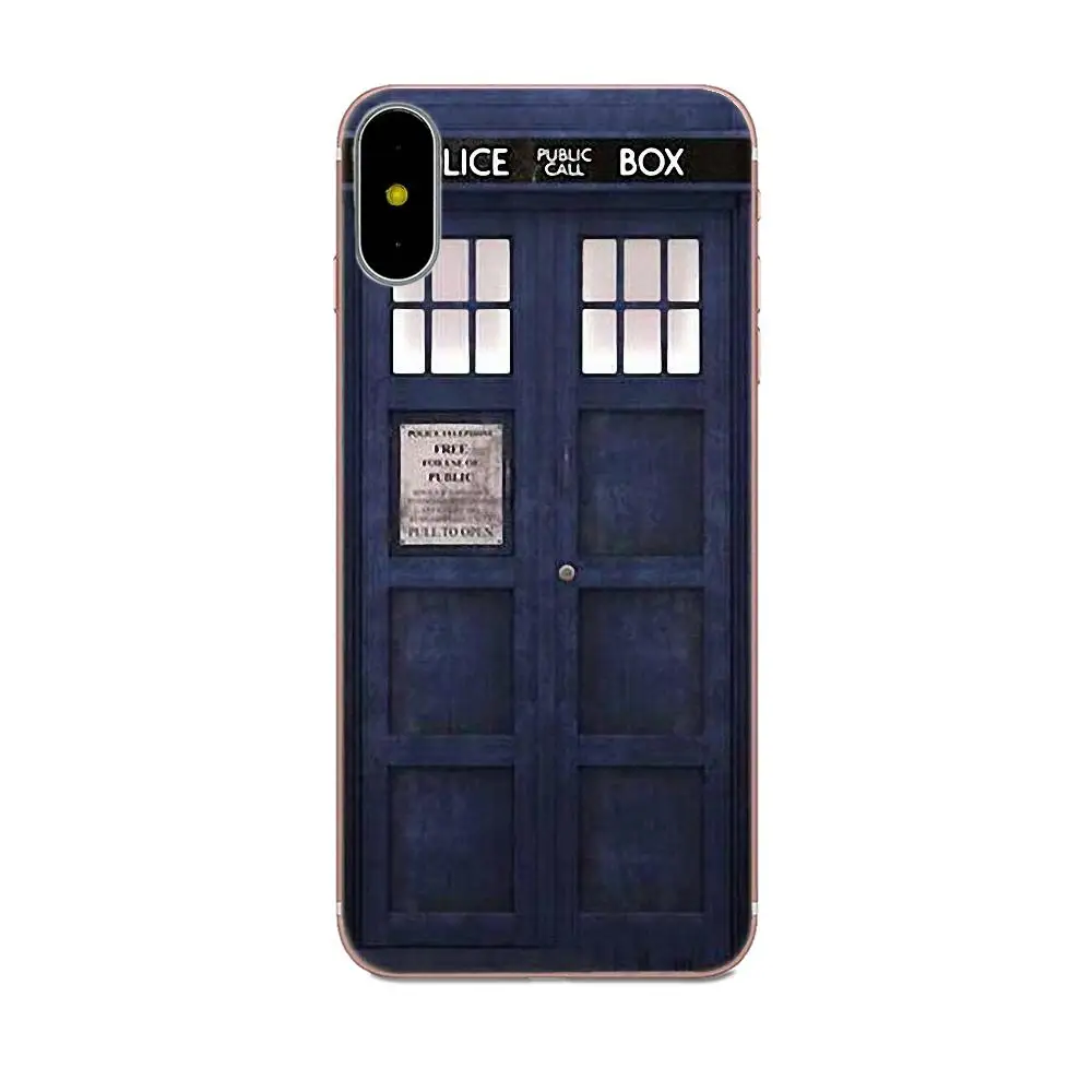 Мягкий чехол для телефона из ТПУ с цветочным рисунком Tardis Doctor Who Xiaomi Mi3 Mi4 Mi4C Mi4i Mi5 Mi