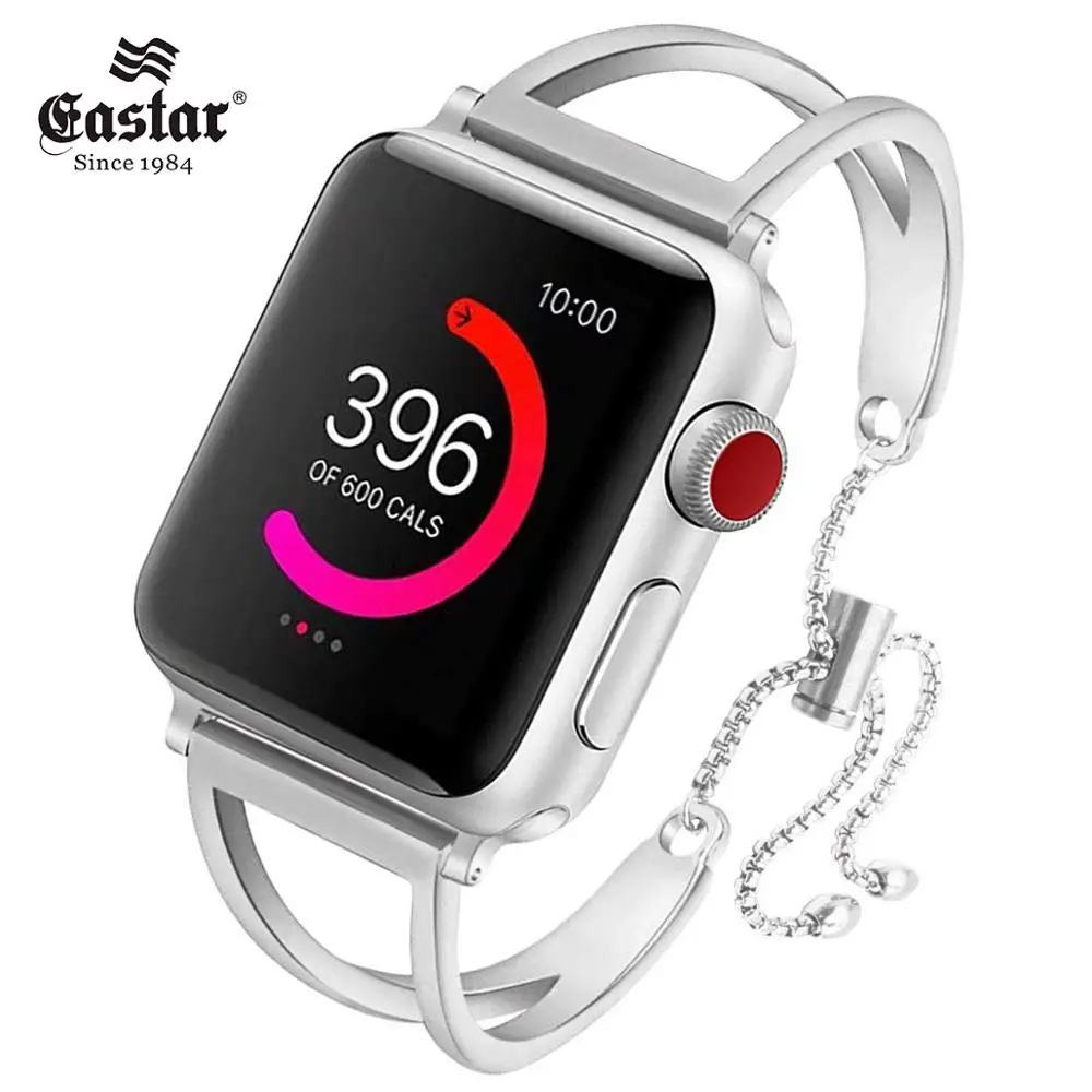 Металлический ремешок с пряжкой из нержавеющей стали для Apple Watch band 38 мм 42 40 44 iwatch
