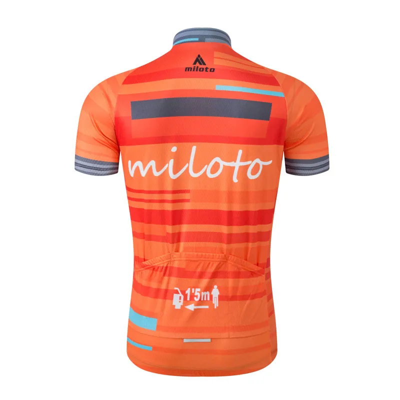 Miloto 2018 Джерси Наборы для Для мужчин Pro Team Лето Ропа Ciclismo равномерное Велоспорт