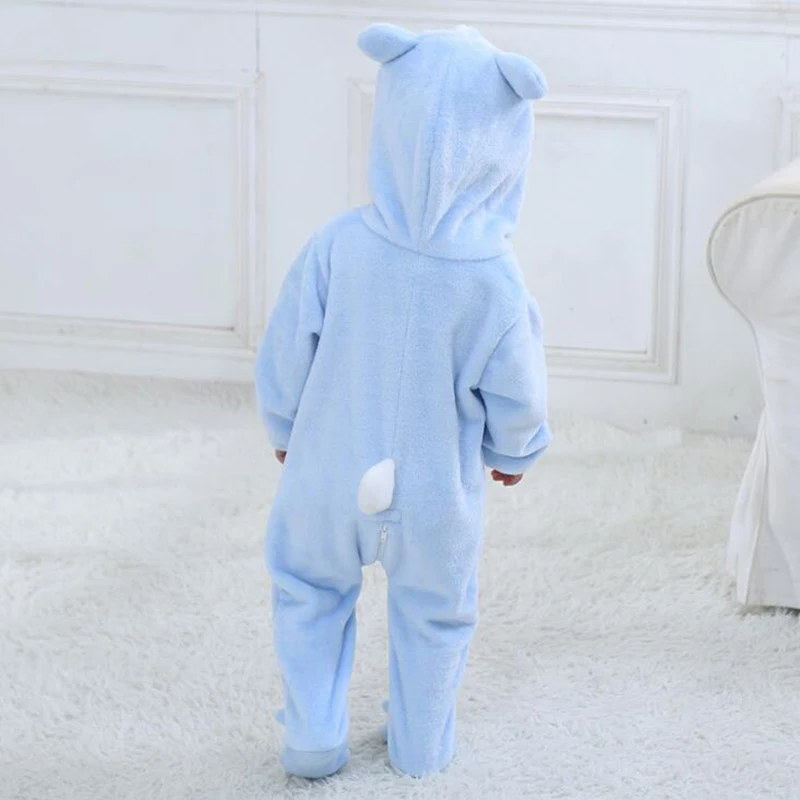 Ребенок Бегемот Kigurumi Пижама для малышей Комбинезоны новорожденных комбинезон