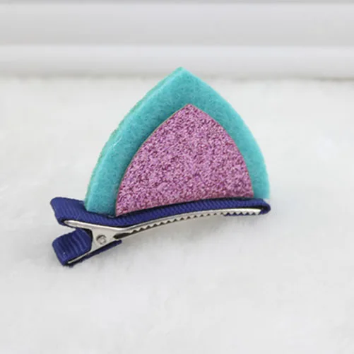 1 пара = 2 шт. милые заколки для волос с блестками и кошачьими ушками девочек