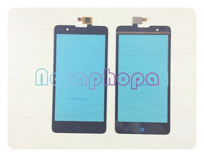 Черный сенсорный экран Novaphopat для ZTE Blade HN V993W L3 Plus сменный с цифровым