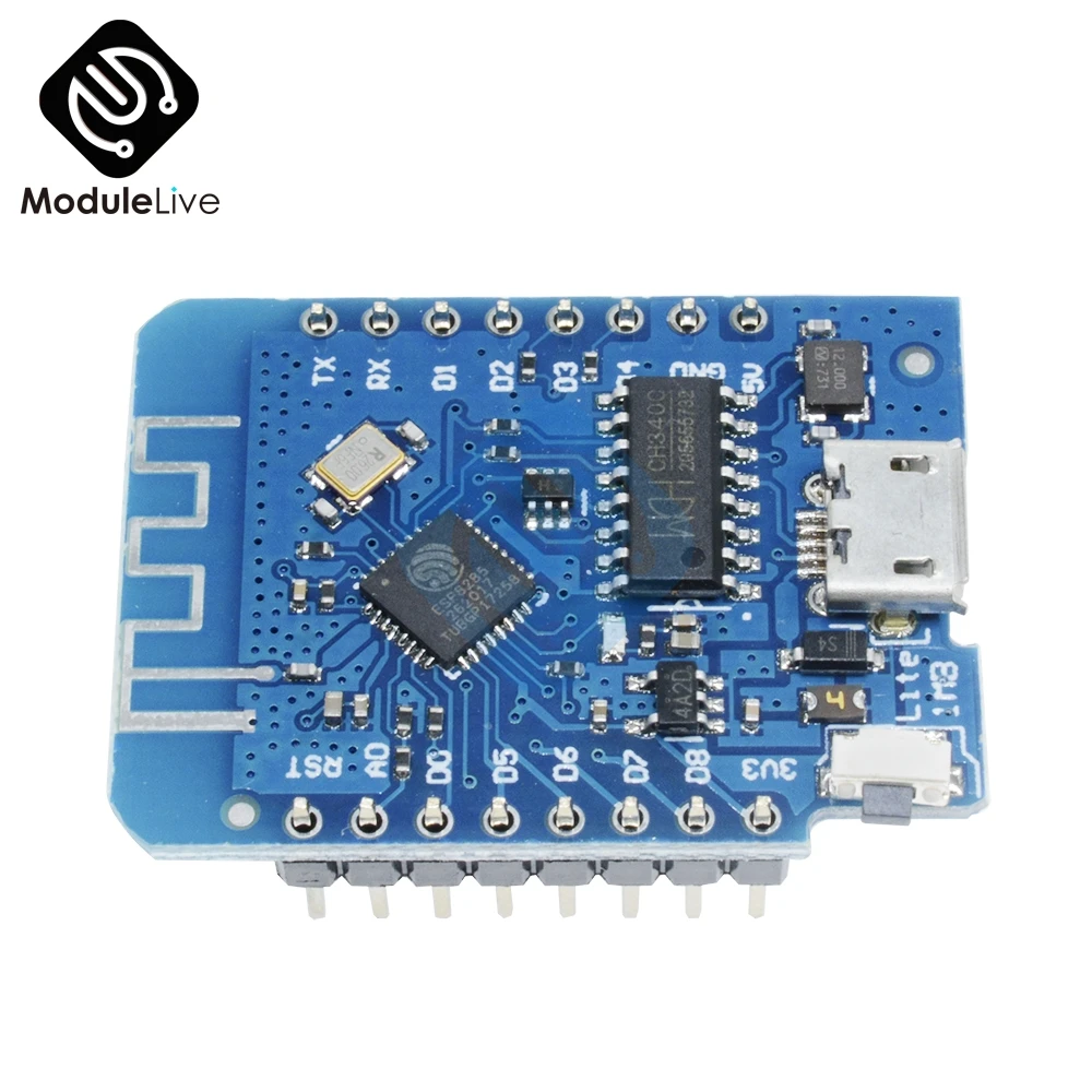 WEMOS D1 Mini CH340G CH340 G Wifi макетная плата ESP8285 ESP8266 микроконтроллер для Arduino NodeMcu Щит