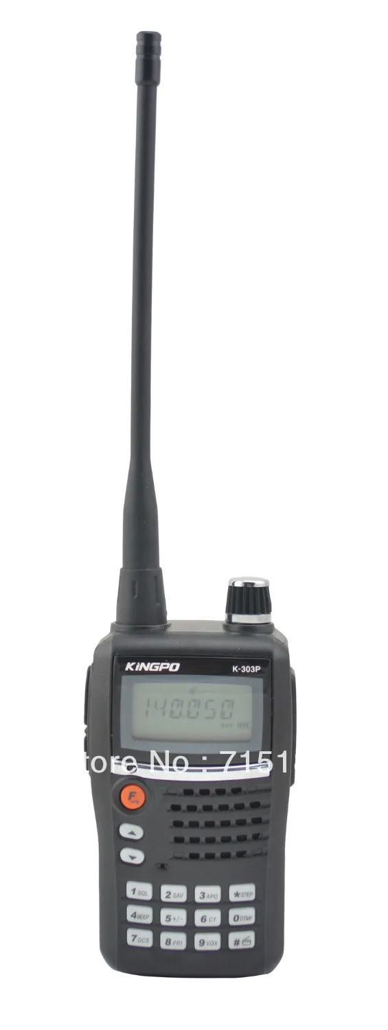 Новинка 2013 Портативное двухстороннее радио Kingpo K-303P VHF 136-174 МГц 5 Вт 99CH FM