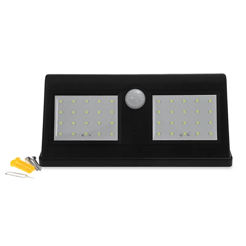 500LM Солнечный свет 40 LED Свет PIR датчик движения человеческого тела наружный