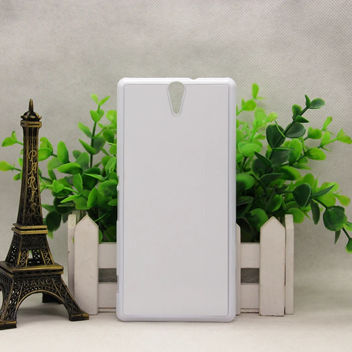 Wtsfwf DIY 2D сублимационный Жесткий ПК чистый чехол для Sony C5 с алюминиевыми вставками