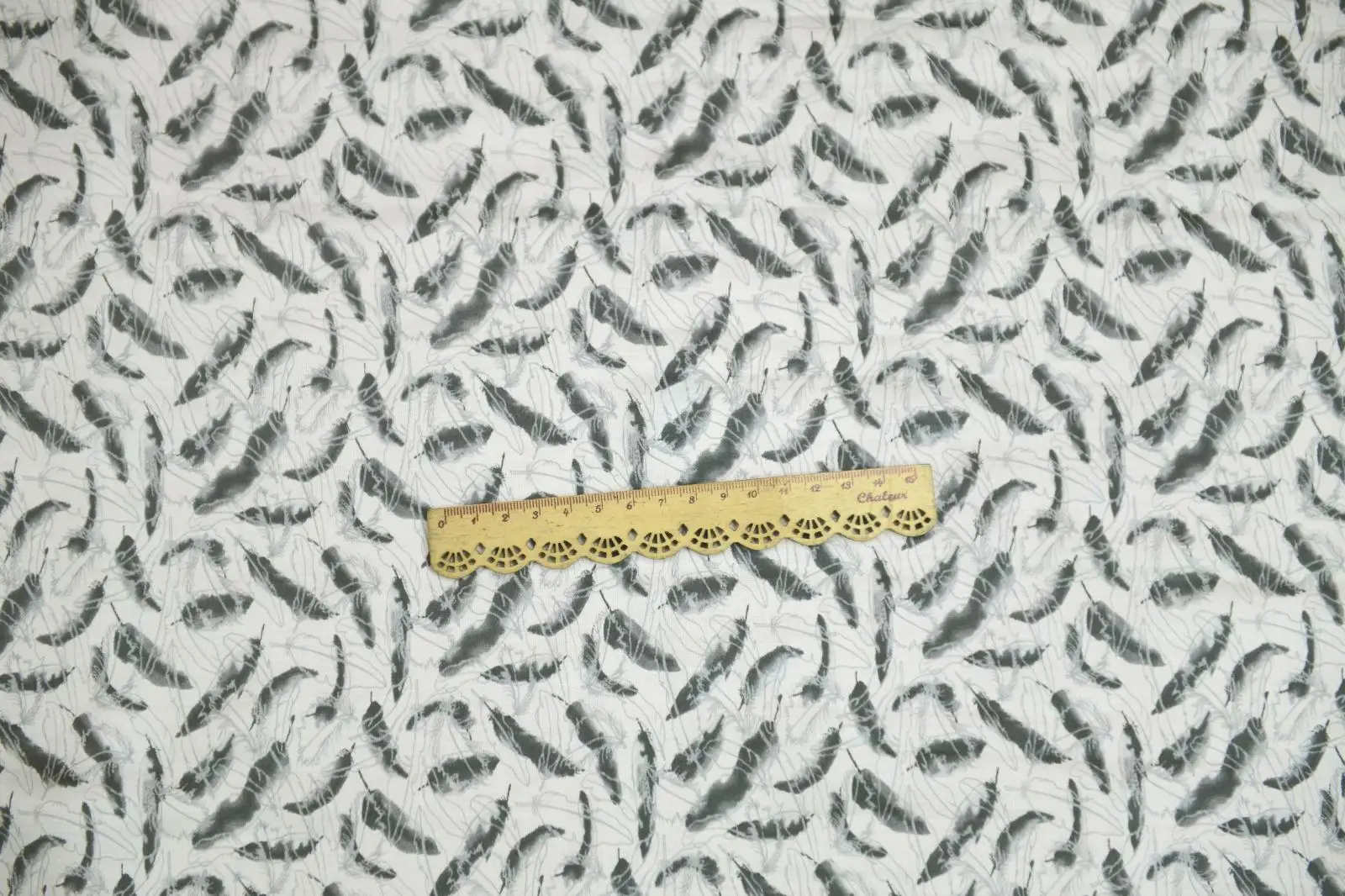 Новая шелковая хлопчатобумажная ткань 14 5 мм синий свет чувство мягкий шелк