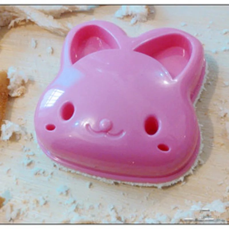 Шт. 1 шт. Кролик Форма Сэндвич форма для хлеба пирога печенья плесень Горячие