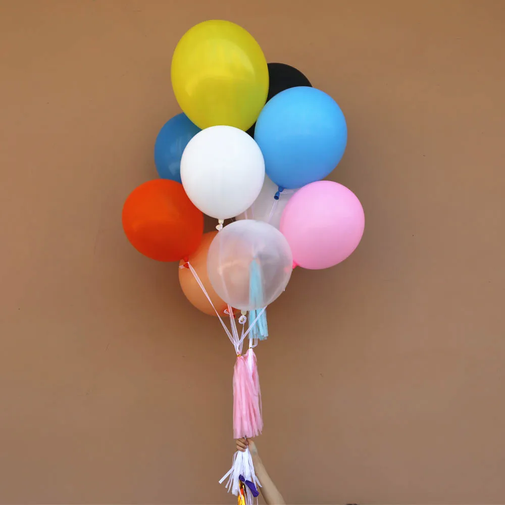 10 шт. разноцветные латексные воздушные шары 18 дюймов|event party supplies|party supplieswedding
