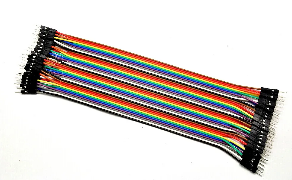 Jumper wire Dupont 20 см 2 54 мм 1 pin p p|wire cable|cable jumper wirecable |