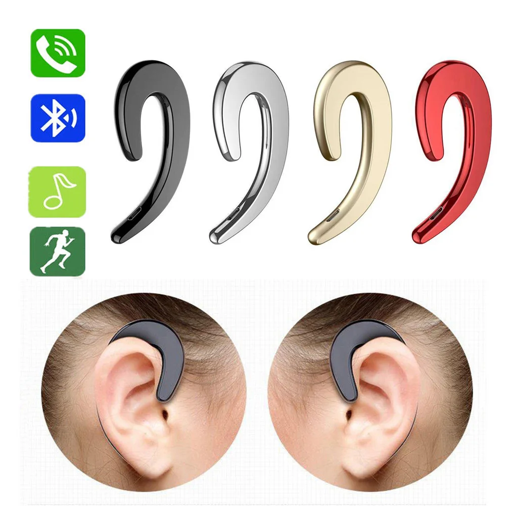 Микрофонные наушники простые Ear Наушники с технологией костной проводимости
